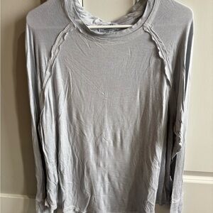 Zenana Outfitters Gray Hoodie Sweatshirt